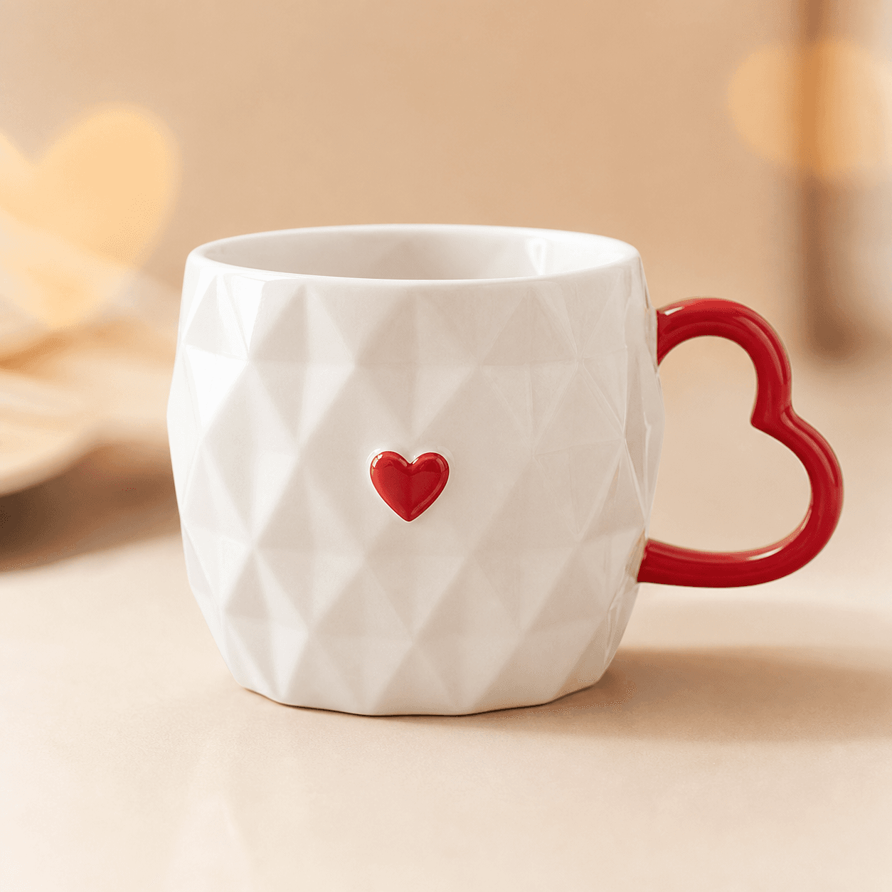 Caneca Coracao Geometrico